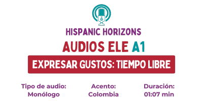 Audio ELE A1: Lo que hago en el tiempo libre