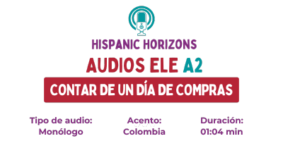 Audio ELE A2. Un día de compras en el centro comercial