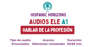 Audio ELE A1: Hablar de la profesión