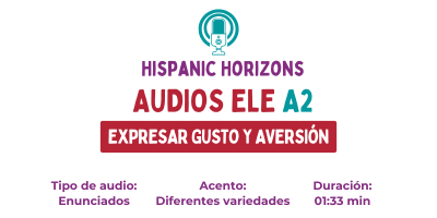 Audio ELE A2: Actividades de tiempo libre